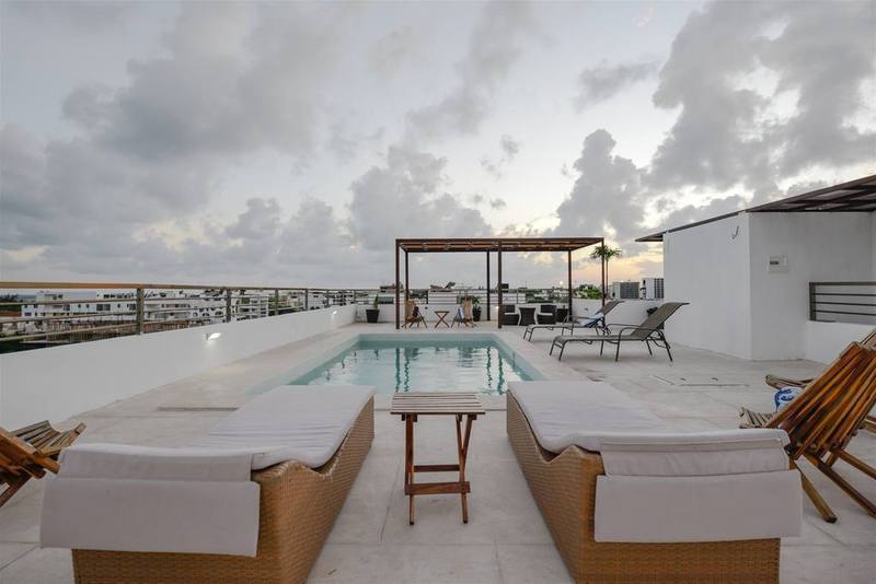 La Playa Condo Playa del Carmen Esterno foto